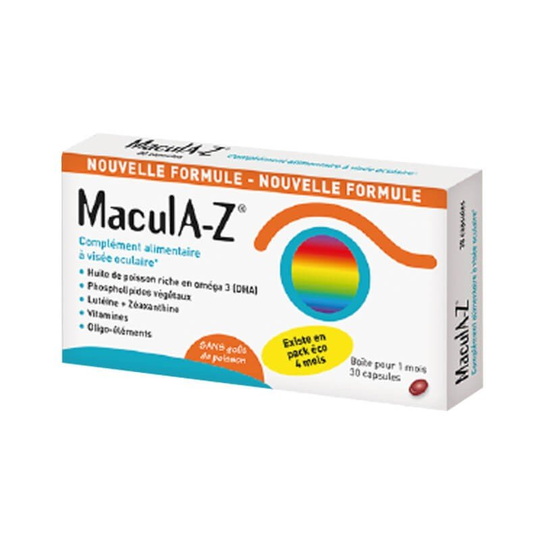 Macula-Z 30 tabs - Horus Pharma - helps maintain normal vision