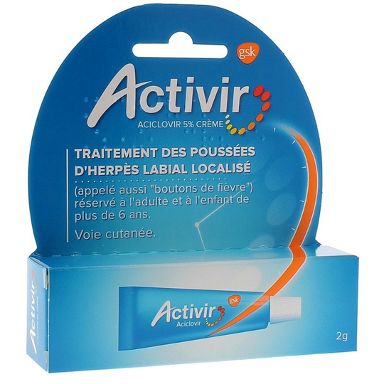 Activir cream 2g - acyclovir 5%