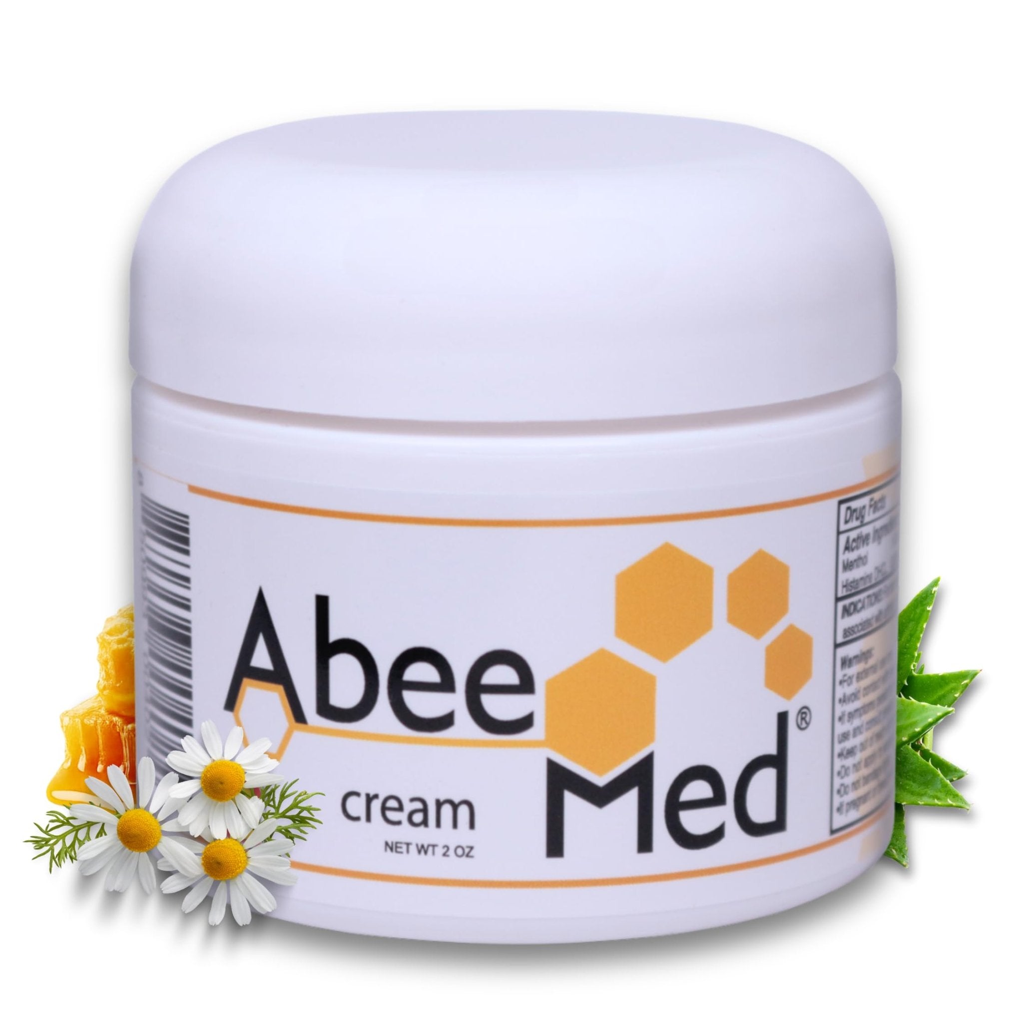 ABEE MED Extra Strength Joint & Muscle Relief Cream – Menthol Cooling & Warming Formula with Bee Pollen, Aloe & Chamomile – Fast-Absorbing Comfort Cream for Back, Knees & Muscles – 2 oz - TrustMedUSA