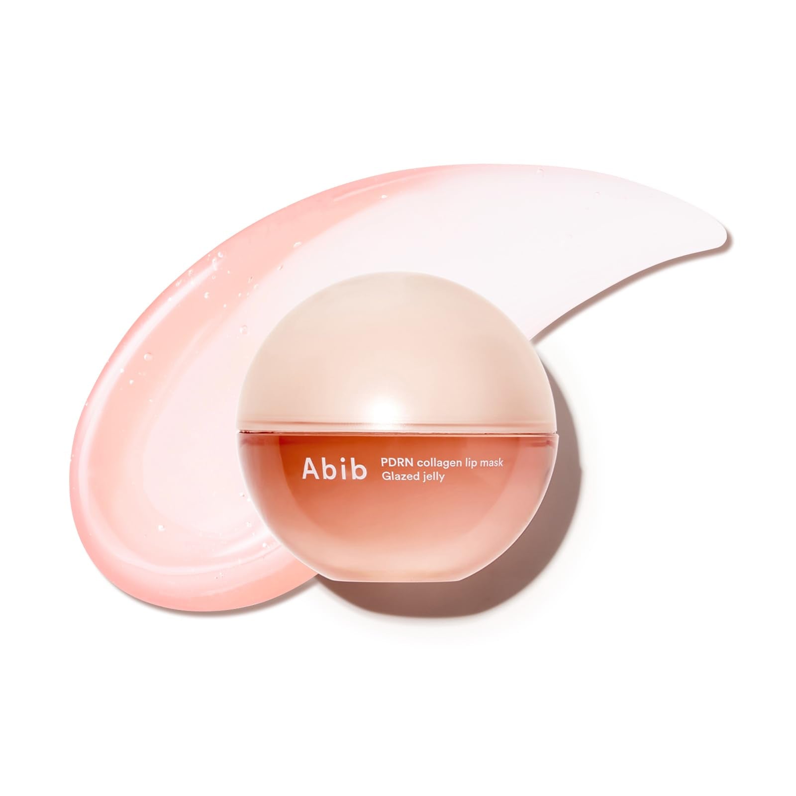 Abib PDRN Collagen Lip Mask Glazed Jelly 0.38 fl oz | Korean Lip Butter Balm Overnight Sleeping Mask Hydrating Care Moisturizer Treatment for Flakey, Dry Lips - TrustMedUSA