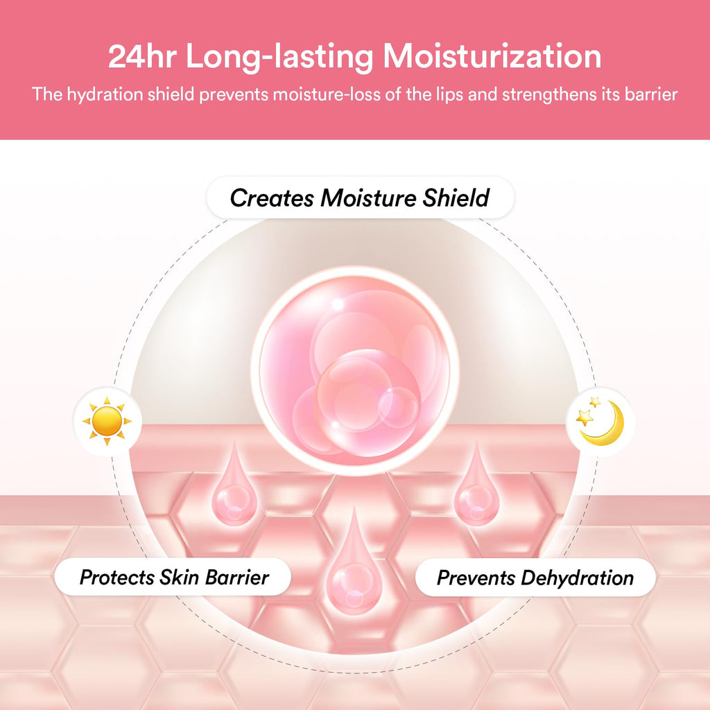 Abib PDRN Collagen Lip Mask Glazed Jelly 0.38 fl oz | Korean Lip Butter Balm Overnight Sleeping Mask Hydrating Care Moisturizer Treatment for Flakey, Dry Lips - TrustMedUSA
