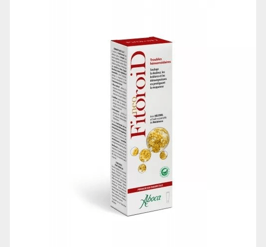 Aboca Neo Fitoroid BIO Organic Ointment Prevention Hemorrhoids Discomforts 40ml - TrustMedUSA