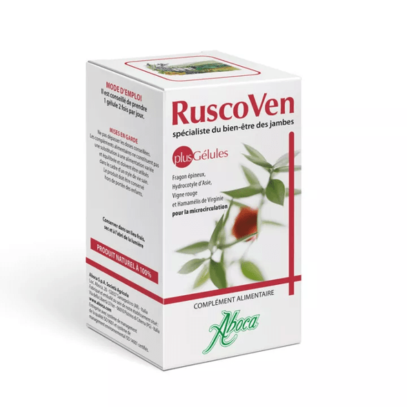 Aboca Ruscoven Plus Circulation 50 Tablets - TrustMedUSA