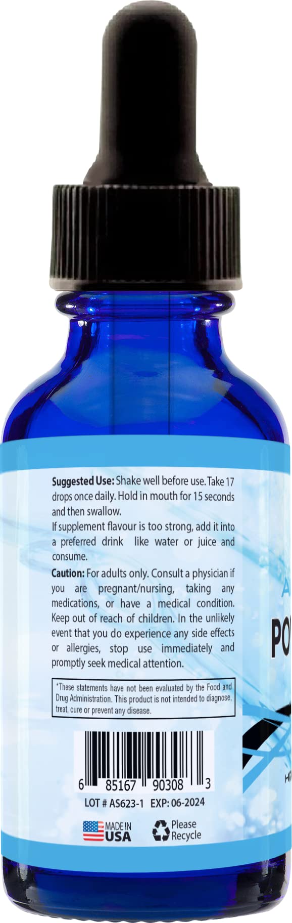 Absonutrix Power Sea Moss with Blend Burdock Root Extract 593mg, 4 Oz Liquid, 200 Servings, Made in USA, Quick Absorption, Quality Potent Ingredients, Third-Party Tested, Non-GMO - TrustMedUSA