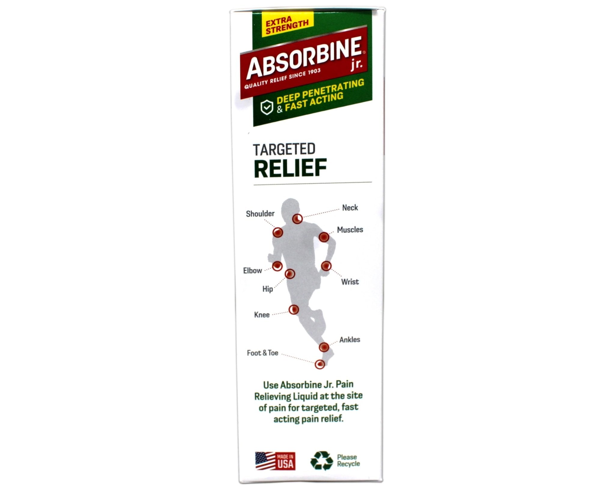 Absorbine Plus Pain Relieving Liquid - 4 oz, Pack of 6. - TrustMedUSA