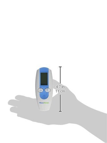 AccuRelief TENS Unit Muscle Stimulater Pain Relief System - Electric Muscle Stimulator with Electrodes for Neck, Back, and Full Body, White and Blue - TrustMedUSA