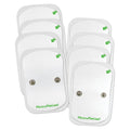 AccuRelief Wireless TENS Electrotherapy Pain Relief System Supply Kit (Packaging May Vary), Works with AccuRelief Wireless Remote Control TENS Device (ACRL-9000), 2 Pair (Pack of 1) - TrustMedUSA