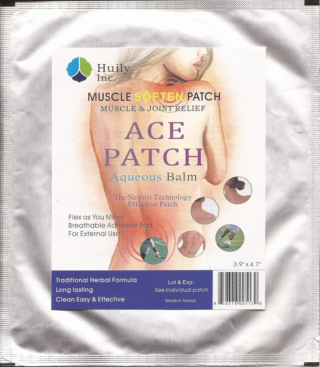 ACE Pain Relief Patch - Aqueous Balm 5 Count - TrustMedUSA