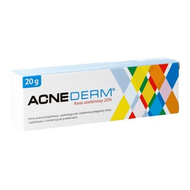 ACNE-DERM 20g anti-acne and whitening cream - TrustMedUSA
