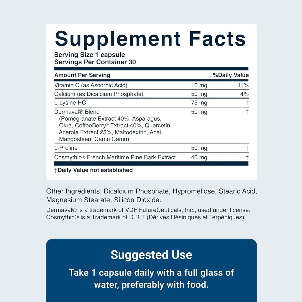 ACTIVATEDYOU Essential Skin Food, Advanced Skincare Collagen Elastin Support Supplement for Aging Skin, Helps Improve Appearance of Face Texture, Sagging w/Dermaval, Vitamin C (30 Count (Pack of 3)) - TrustMedUSA