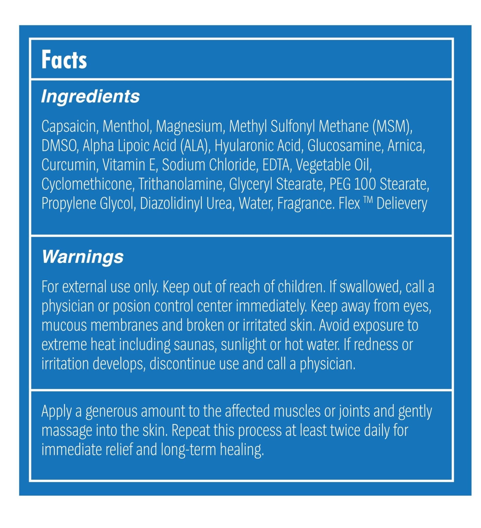 Active 10 Relief and Healing Cream, 4 OZ - TrustMedUSA