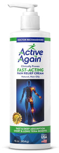 ACTIVE AGAIN Hope Science Cream, 16oz | for Joint Health, Pain Relief, and Mobility, Muscle, Back, Knee, Shoulder | Fast Acting | Made in USA - TrustMedUSA