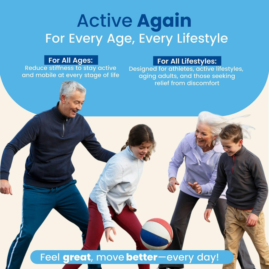 ACTIVE AGAIN Hope Science Joint & Muscle – 90 Softgels | Supports Joint Comfort, Flexibility & Mobility | Muscle & Back Support | Made in USA - TrustMedUSA