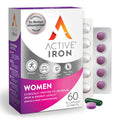 Active Iron Supplement 25mg + Multivitamin for Women – Clinically Proven to Increase Energy & Reduce Tiredness – Gentle - TrustMedUSA