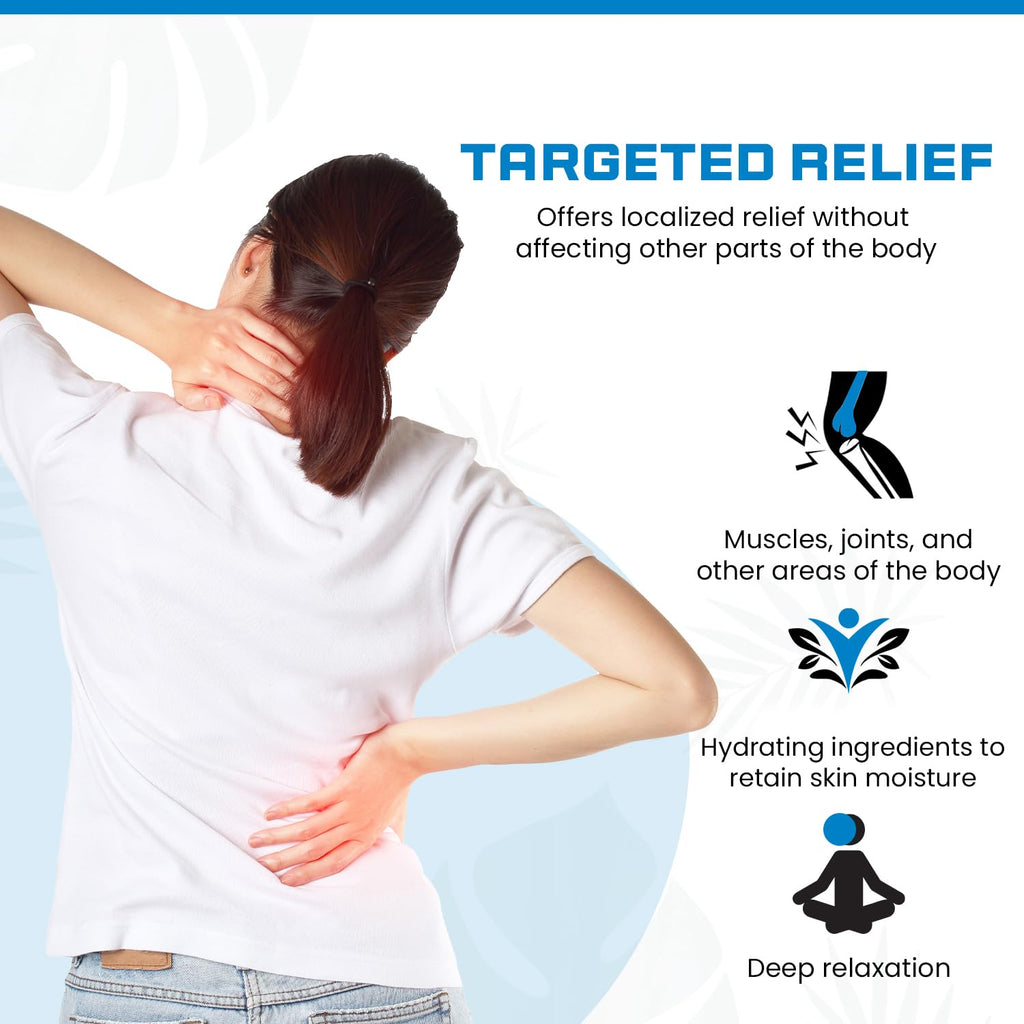 active milligrams Hemp Cooling Salve for Joint & Muscle Relief - Infused with Menthol, Shorea (Sal) Butter, Yarrow Essential Oil – Soothe Discomfort in Back, Knees, Neck, Shoulder, and Elbow - 1 OZ - TrustMedUSA