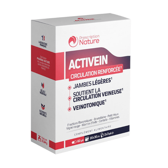 Activein heavy legs 60 caps - PRESCRIPTION NATURE - TrustMedUSA