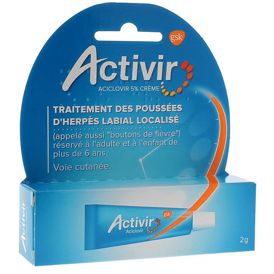 Activir cream 2g - acyclovir 5% - TrustMedUSA
