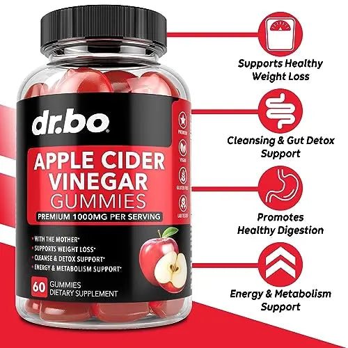 ACV Apple Cider Vinegar Gummies - Natural Support for Advanced Weight - TrustMedUSA
