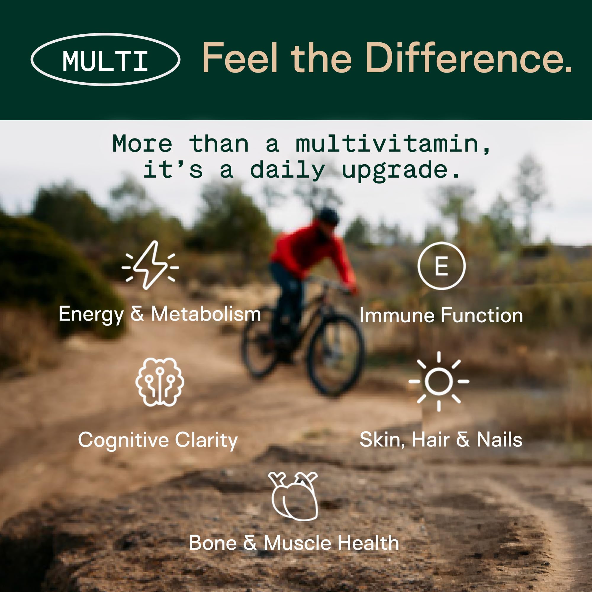 Adapt Naturals Multivitamin for Women & Men, Bioavailable Easy-to-Absorb Multivitamin Daily Supplement with Biotin, Niacin, Vitamin A, B, C, D, E, K1, Zinc, Magnesium - Immune Support - 30 Day Supply - TrustMedUSA