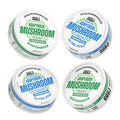 Adaptogen Mushroom Nootropic Pouches (4 Pack Bundle) - 250mg Mushroom Blend + 165mg Energy Blend, Nicotine Free & Caffeine Free, Ultra Pouch with Lion's Mane, Cordyceps, Reishi, Alpha-GPC, L-Theanine - TrustMedUSA