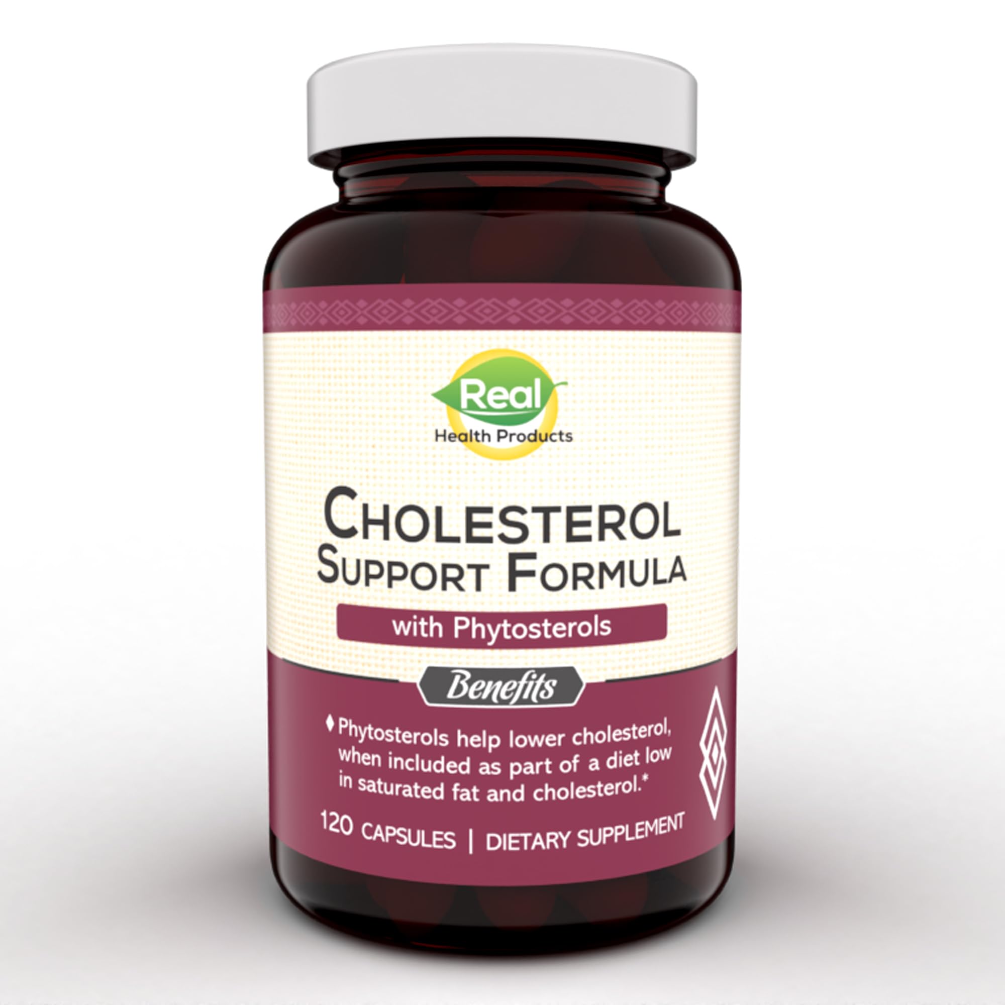 Advanced Cholesterol Health Complex with Plant Sterols. Cholesterol & Lipid Support Supplement for Healthy Heart & Cholesterol Levels for Men & Women. 120 Capsules - TrustMedUSA