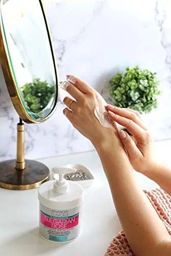 Advanced Clinicals Bulgarian Rose Anti Aging Vitamin E Moisturizer Body Lotion & Face - TrustMedUSA