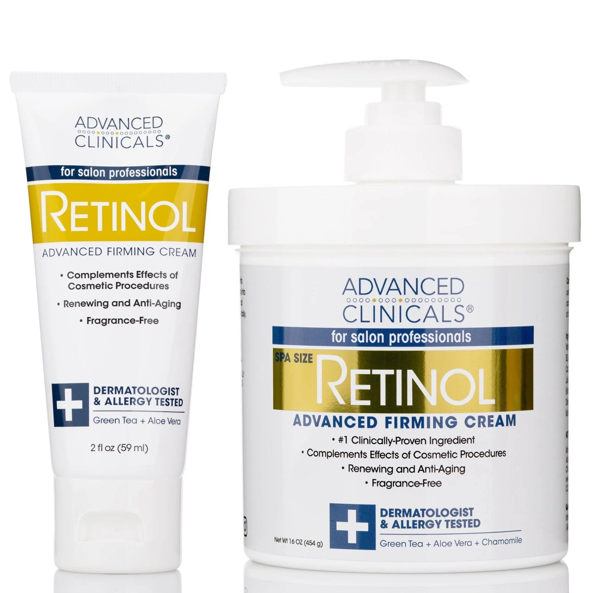 Advanced Clinicals Retinol Body Butter Lotion Moisturizer Face Lotion & Body Cream - TrustMedUSA