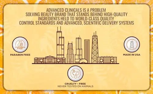 Advanced Clinicals Vitamin C Face & Body Cream Moisturizing Skin Care Lotion, Anti - TrustMedUSA