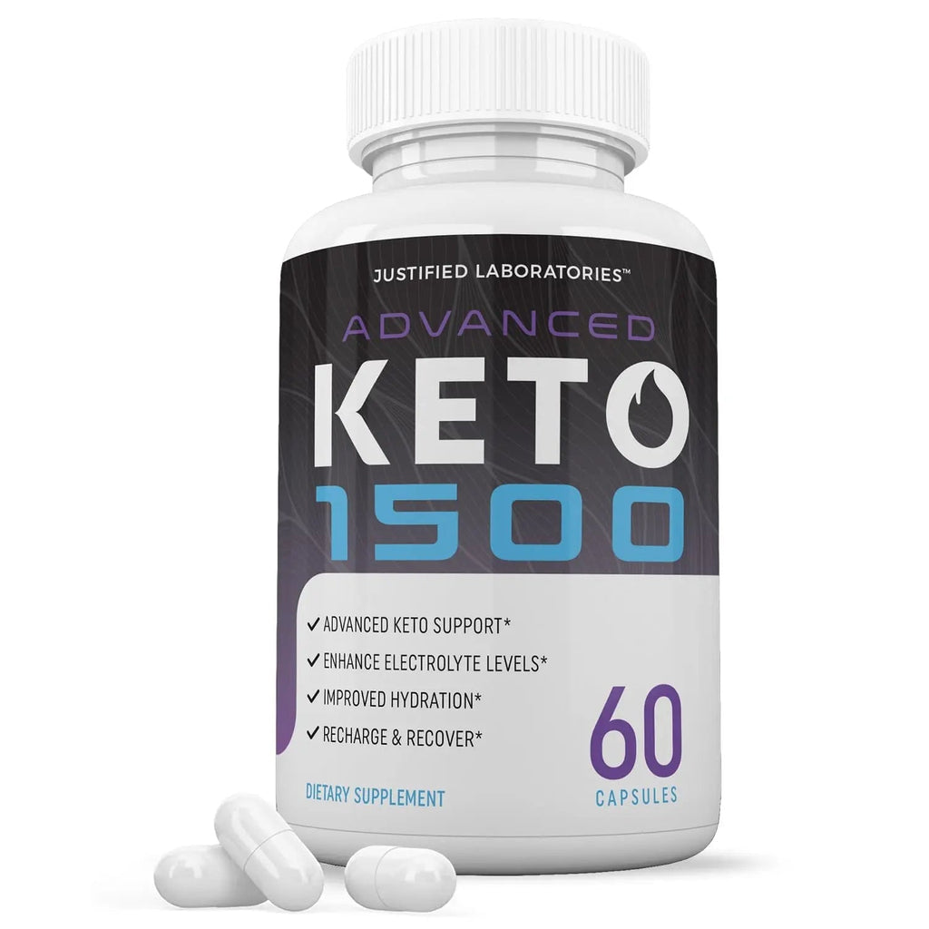 Advanced Keto 1500 Keto Pills 1275MG New & Improved Formula Contains Apple Cider - TrustMedUSA