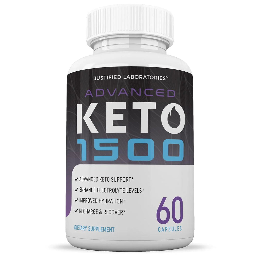 Advanced Keto 1500 Keto Pills 1275MG New & Improved Formula Contains Apple Cider - TrustMedUSA