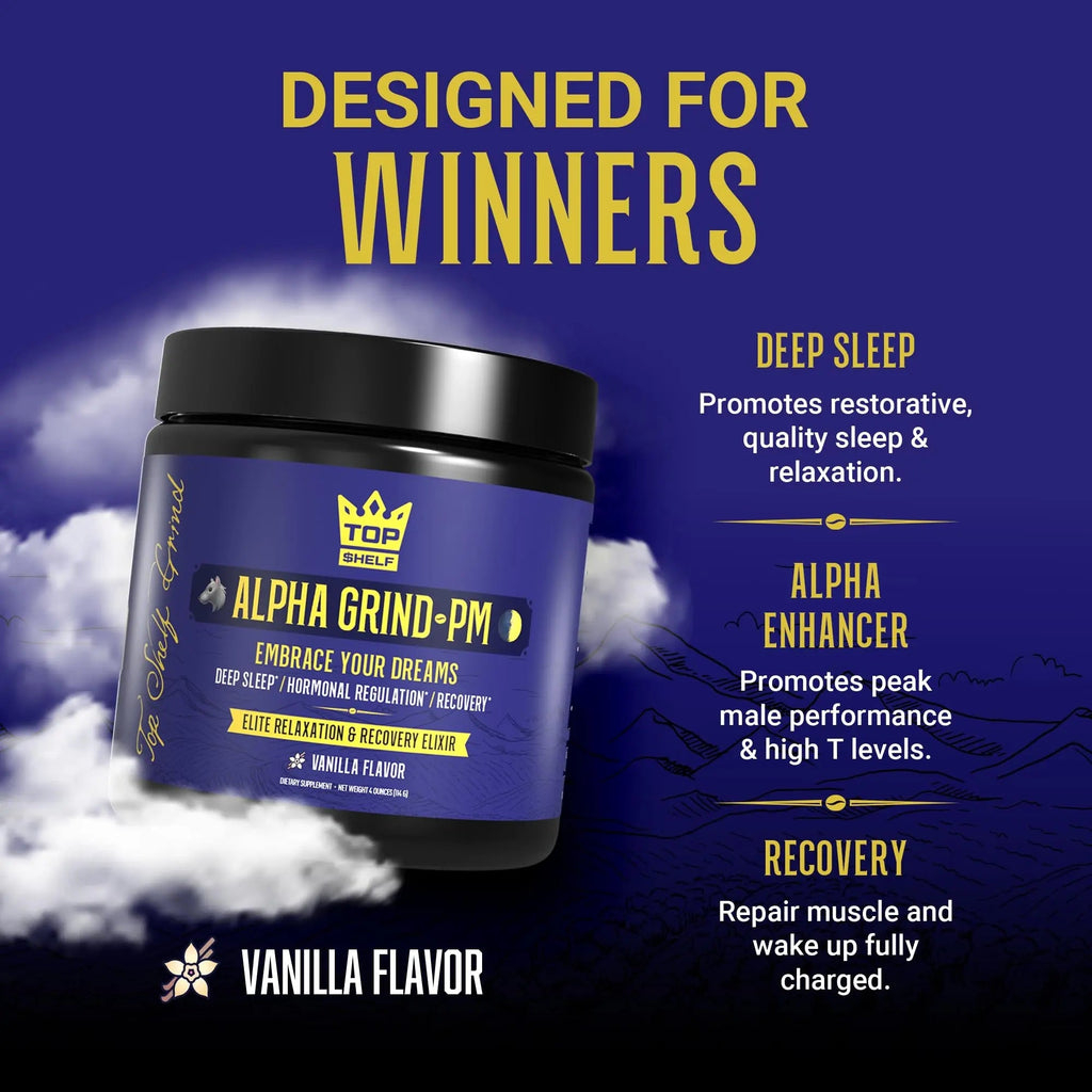 Advanced Sleep Supplement for Men, Nootropic Night Time Burner & Anabolic Recovery - TrustMedUSA