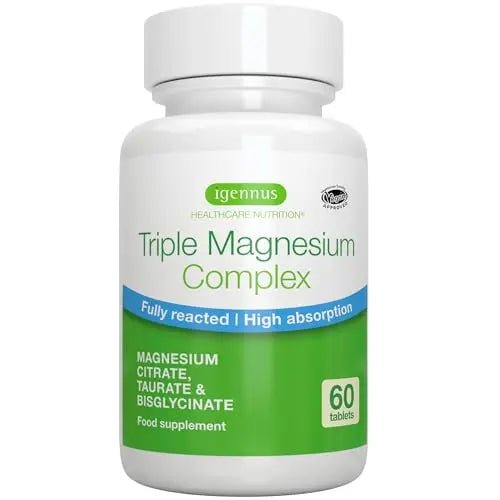Advanced Triple Magnesium Complex, 2000mg Glycinate, Citrate & Taurate, Clean Label - TrustMedUSA