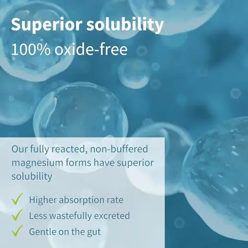 Advanced Triple Magnesium Complex, 2000mg Glycinate, Citrate & Taurate, Clean Label - TrustMedUSA