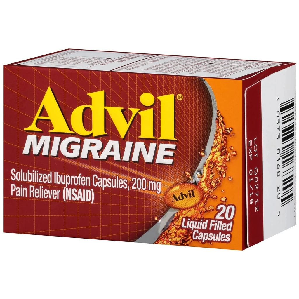 Advil 200 mg Liquid Filled Capsules 20 ea - TrustMedUSA