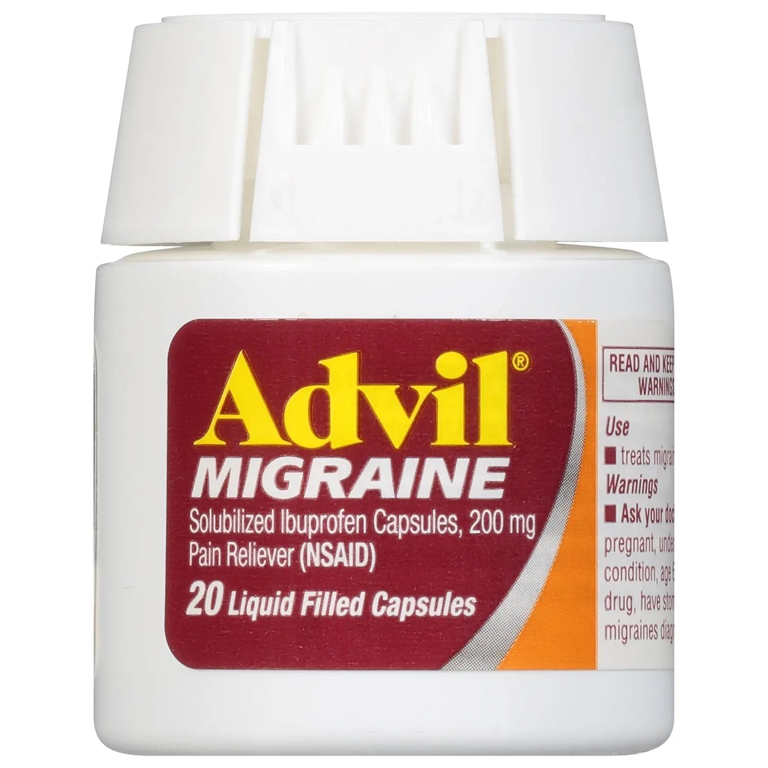 Advil 200 mg Liquid Filled Capsules 20 ea - TrustMedUSA