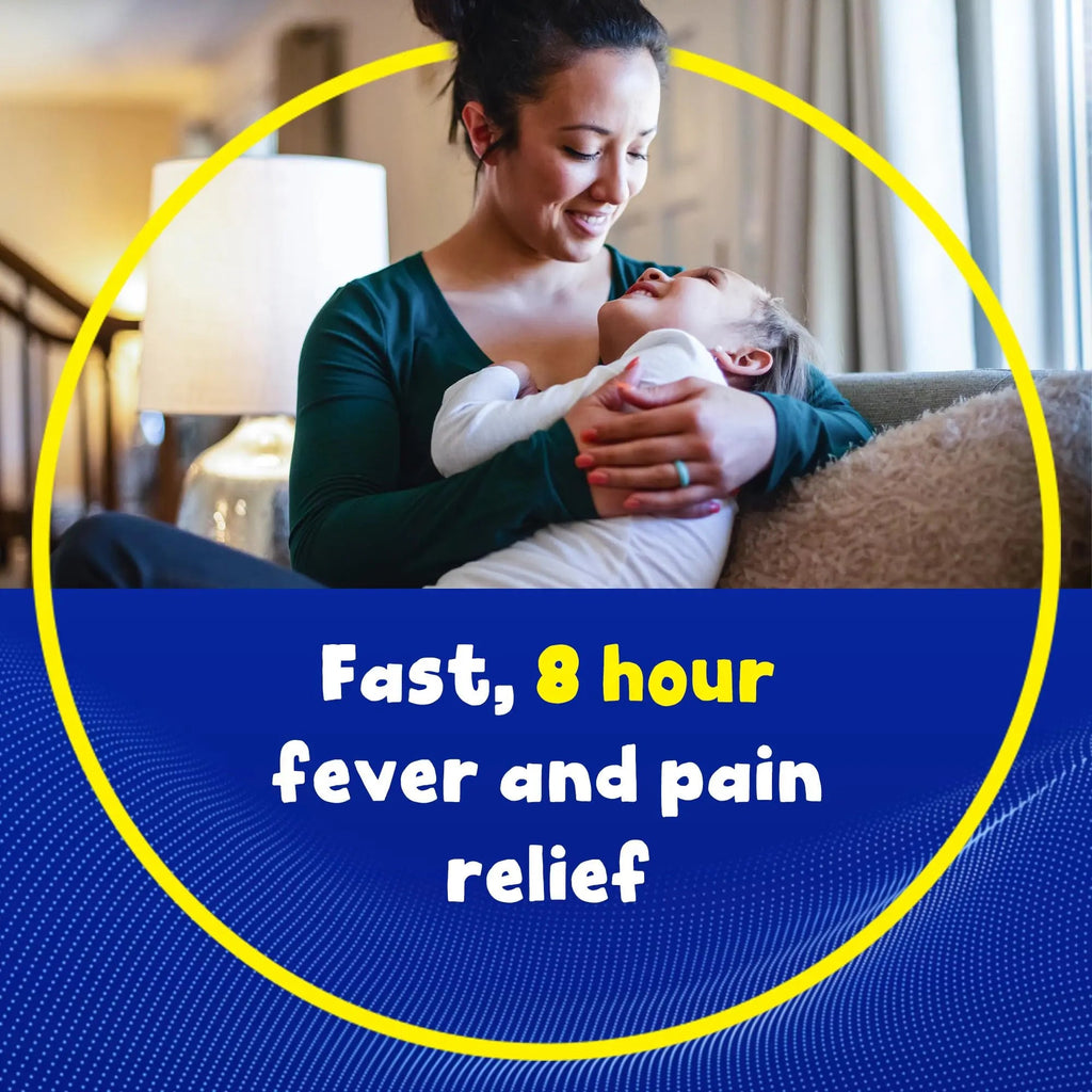 Advil Junior Strength Chewable Ibuprofen Pain Reliever and Fever Reducer, Children's Ibuprofen for Pain Relief, Grape - 24 Tablets (Pack of 3) - TrustMedUSA