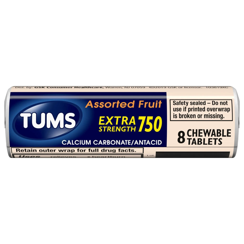 Advil Liqui-Gels minis 200mg Ibuprofen Pain Reliever Capsules and TUMS Fruit Antacid Chewable Tablets Heartburn Relief - TrustMedUSA