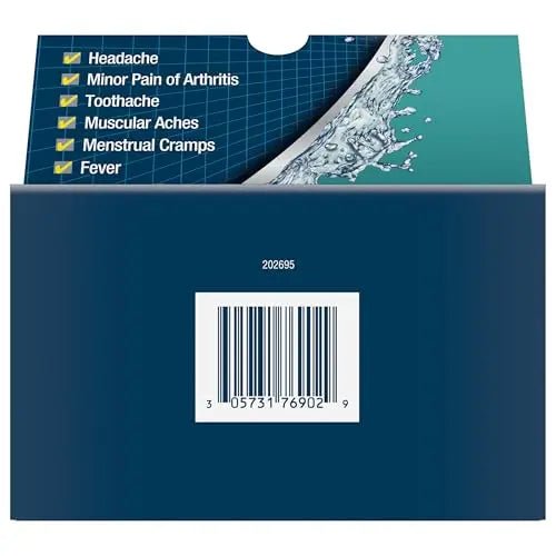 Advil Liqui-Gels minis Pain Reliever and Fever Reducer, Pain Medicine for Adults with Ibuprofen 200mg for Pain Relief - 50x2 Liquid Filled Capsules - TrustMedUSA