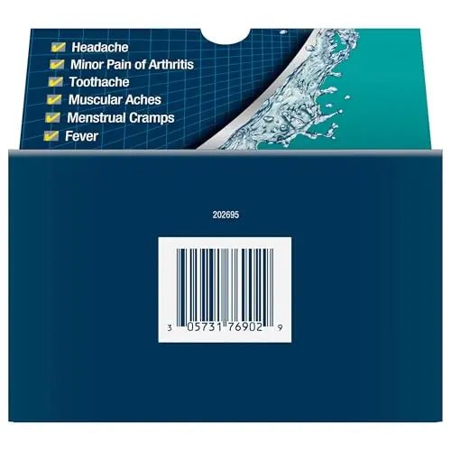 Advil Liqui-Gels minis Pain Reliever and Fever Reducer, Pain Medicine for Adults with Ibuprofen 200mg for Pain Relief - 50x2 Liquid Filled Capsules - TrustMedUSA