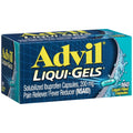 Advil Liqui-Gels Pain Reliever and Fever Reducer, Pain Medicine for Adults with Ibuprofen 200mg for Headache, Backache, Menstrual Pain and Joint Pain Relief - 160 Liquid Filled Capsules - TrustMedUSA