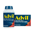 Advil Pain Reliever and Fever Reducer, Pain Relief Medicine with Ibuprofen 200mg for Headache, Backache, Menstrual Pain and Joint Pain Relief - 300+24 Coated Tablets - TrustMedUSA