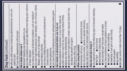 Advil PM Pain Reliever and Nighttime Sleep Aid, Pain Medicine with Ibuprofen for Pain Relief and Diphenhydramine Citrate for A Sleep Aid - 120 Coated Caplets (Pack of 2) - TrustMedUSA