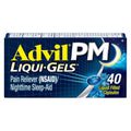 Advil PM Pain Reliever and Nighttime Sleep Aid, Pain Medicine with Ibuprofen for Pain Relief and Diphenhydramine Citrate for a Sleep Aid - 40 Coated Caplets - TrustMedUSA