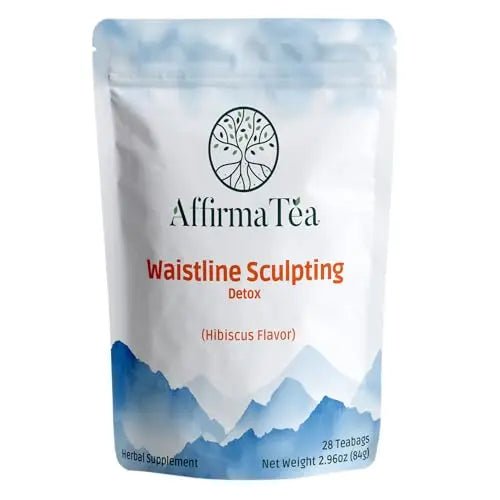 AffirmaTea Natural Detox Tea Blend - Laxative Free, Oolong Green Tea & Cinnamon - TrustMedUSA