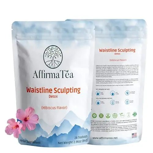 AffirmaTea Natural Detox Tea Blend - Laxative Free, Oolong Green Tea & Cinnamon - TrustMedUSA
