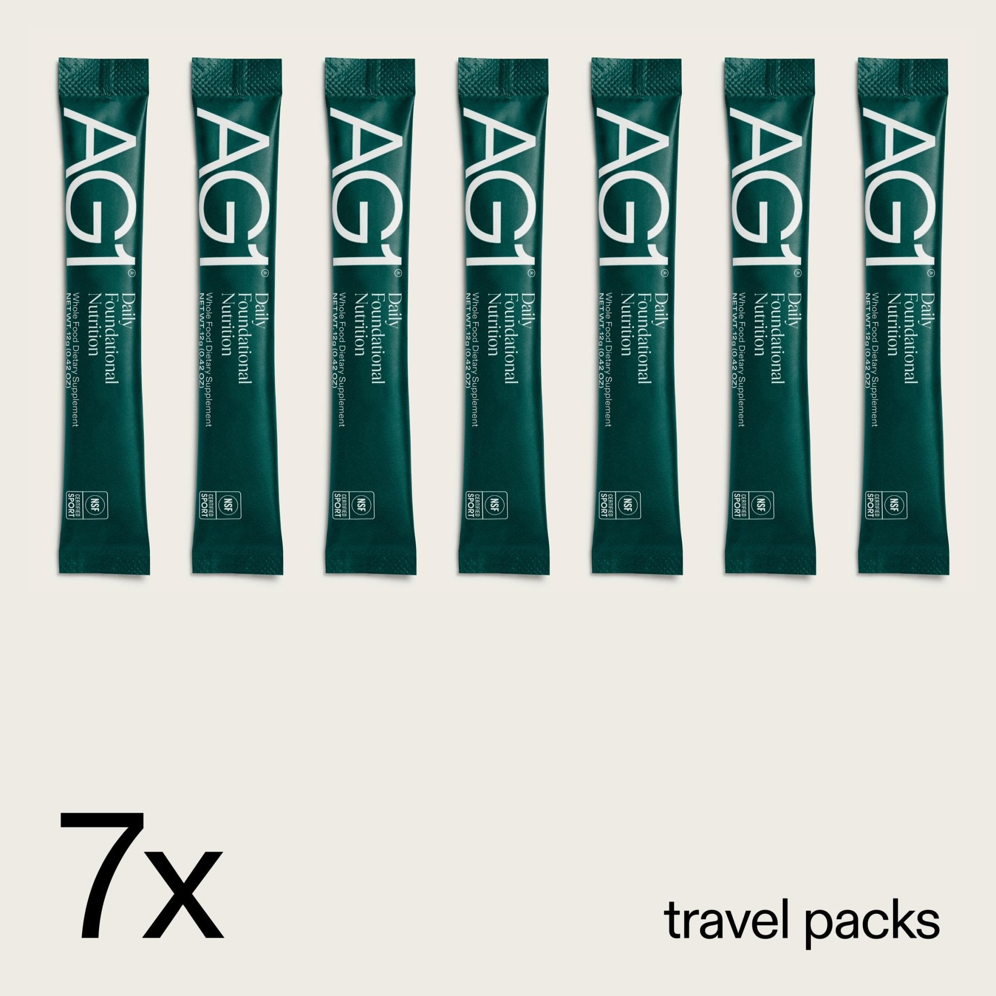 AG1 Athletic Greens 7-Day Starter Kit – All-in-One Greens Powder with Multivitamin, Probiotics, Superfoods – Includes 7 Travel Packs, BPA-Free Shaker & Habit-Building Journal - TrustMedUSA