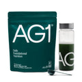 AG1 Greens Powder Supplement | Improve Gut Health | Multivitamin, Probiotic, Gluten Free, Vegan and Keto Friendly | Shaker & Scoop Included | 75 Vitamins (Athletic Greens), Classic Formula - TrustMedUSA