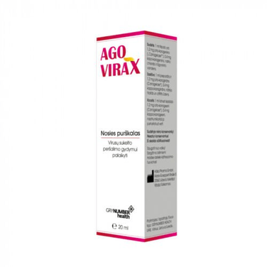 AGOVIRAX may significantly reduce the risk of SARS-CoV-2 infection 20ml - Maple Wellness Supplements
