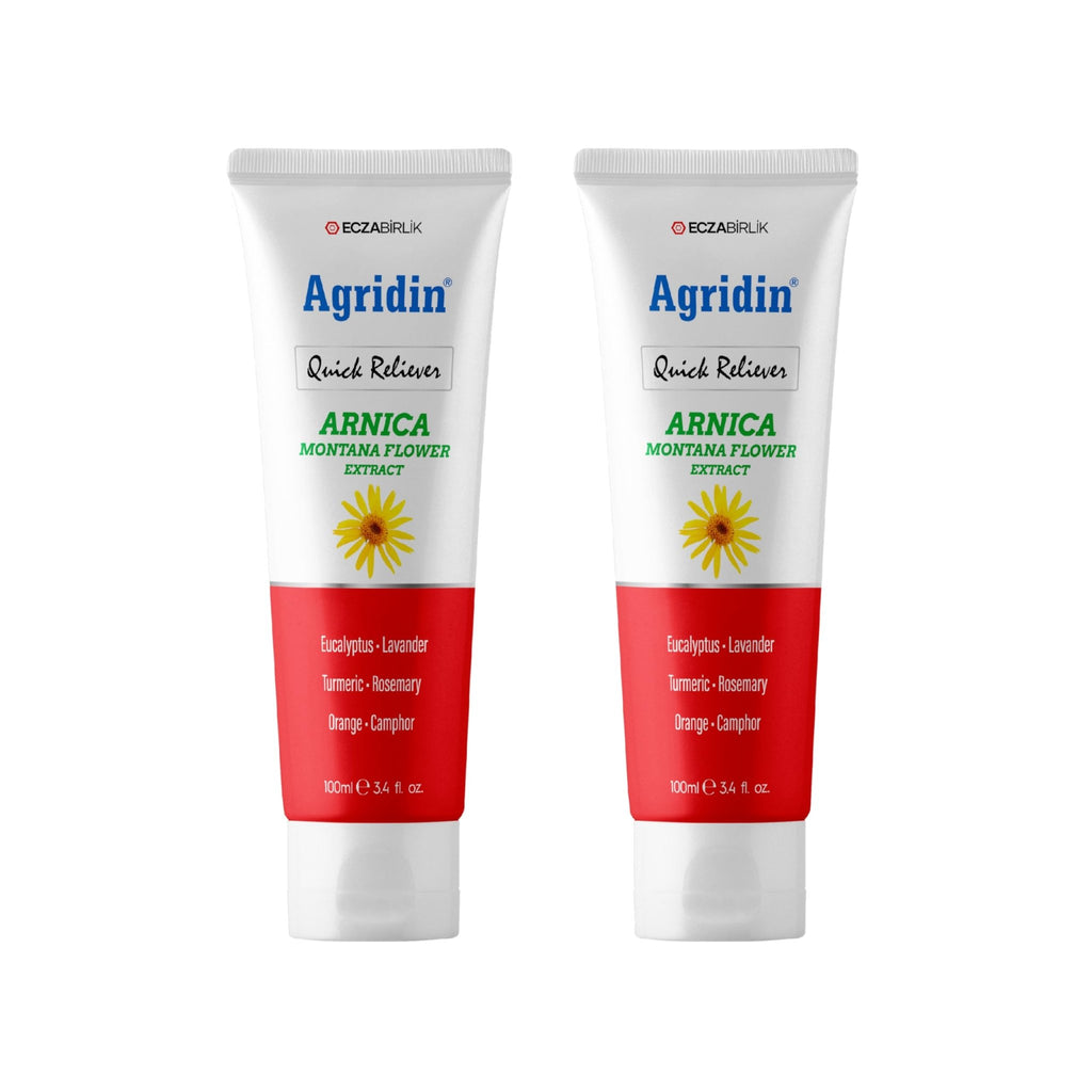 Agridin Arnica Pain Relief Cream for Joint & Muscle – Extra Strength Fast-Acting Formula – Targets Back, Knee, Neck, Hand, Foot Aches – Natural Massage Cream for Inflammation & Bruises - TrustMedUSA